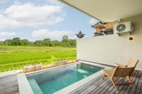 Villa Mesra 2BR Stunning Paddy Fields Views - Canggu Berawa